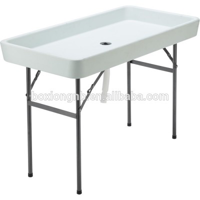 plastic cooler table