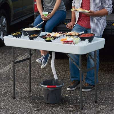 Fill N Chill Table (Ice Cooler table)